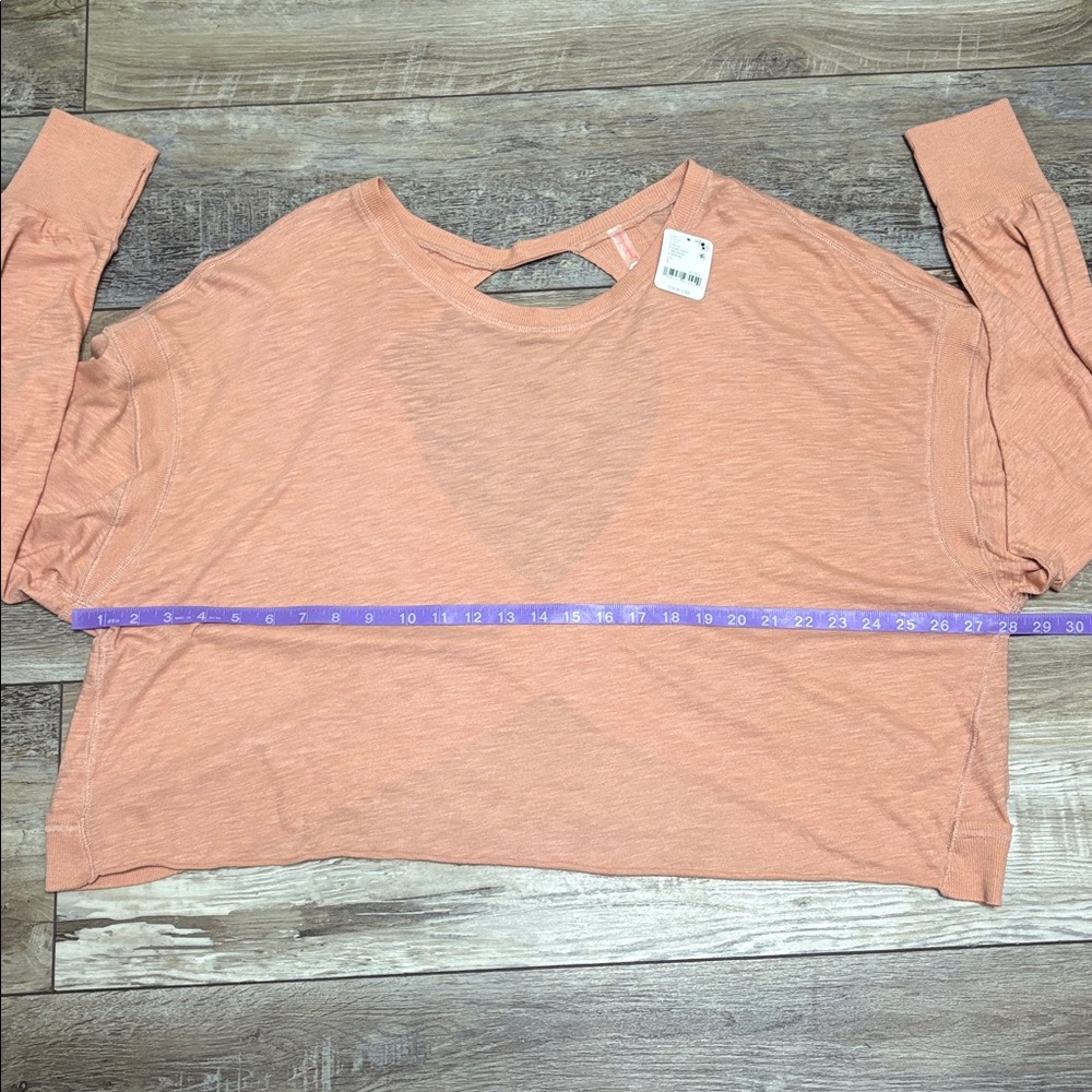 NWT FP Movement My Time Layer Long Sleeve Petal Large - Picture 6 of 12